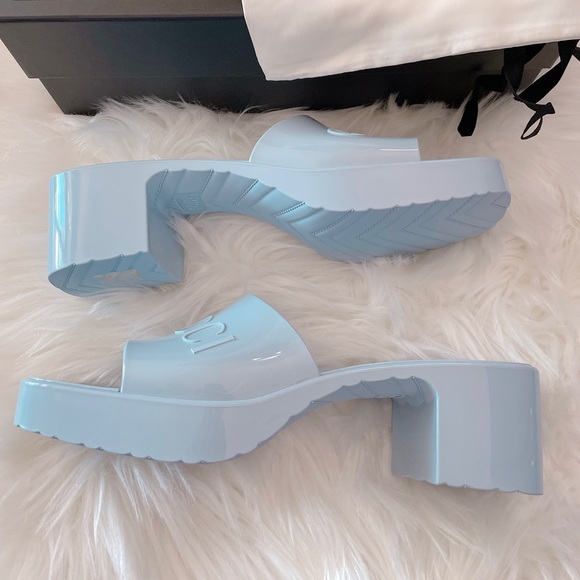 Gucci rubber sandals - Picture 6 of 8